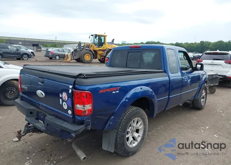 2011 Ford Ranger Sport from USA, damaged, VIN 1FTLR4FE7BPB09093